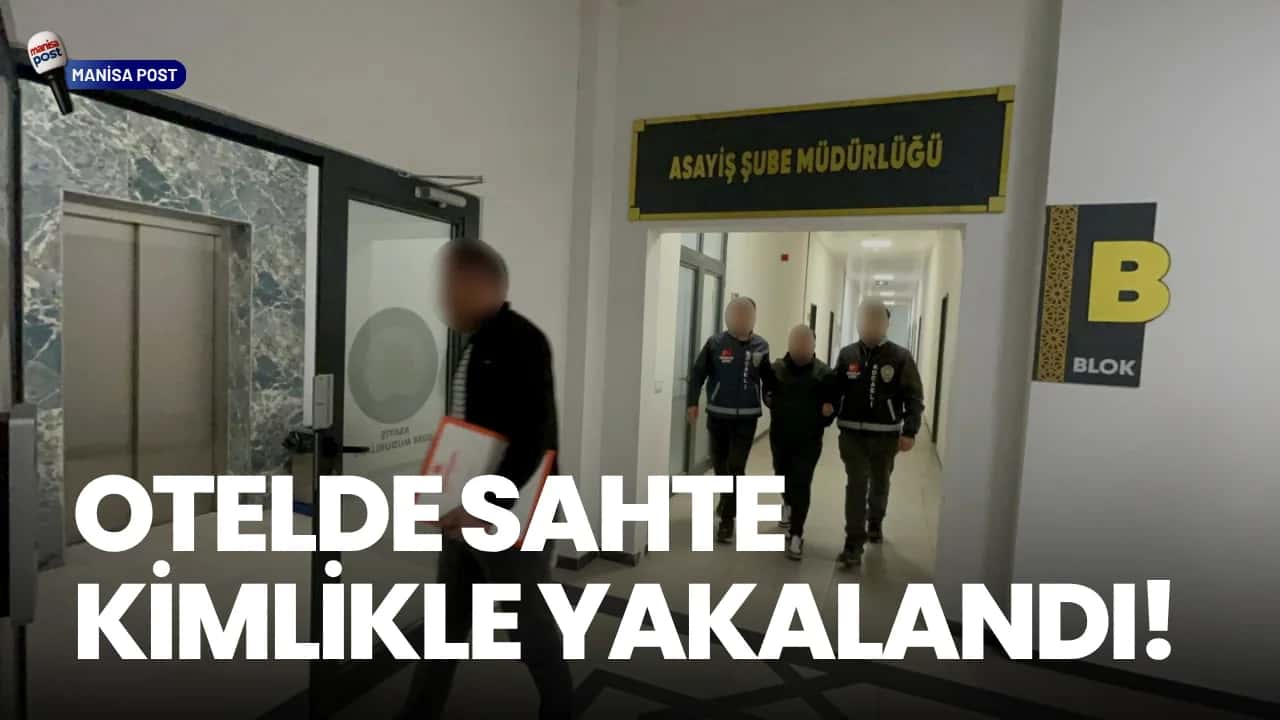 Kocaeli'den Çaldığı Pikapla Manisa'ya Kaçtı: Otelde Sahte Kimlikle Yakalandı!