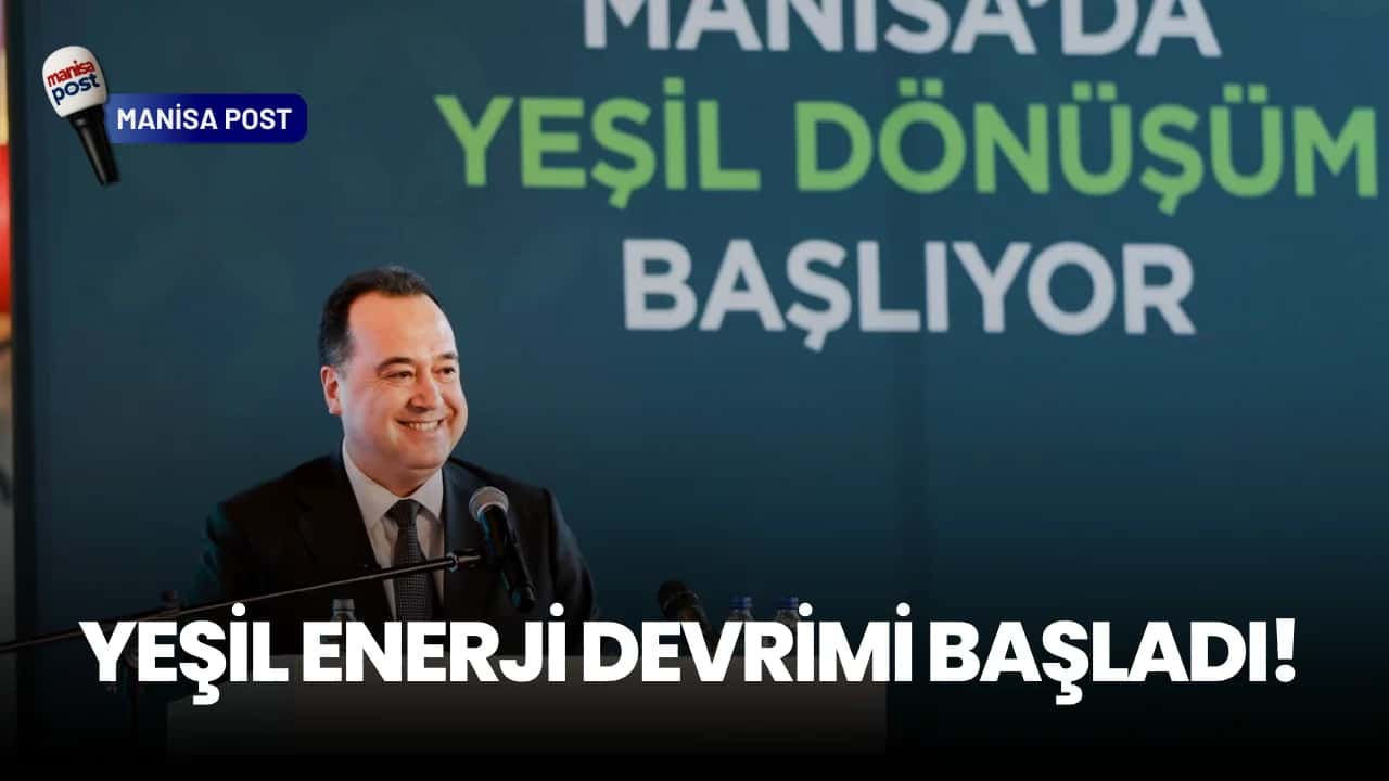 Manisa’da Yeşil Enerji Devrimi Başladı: Manisa Enerji AŞ Kuruldu! Başkan Dutlulu’dan %10 İndirim Müjdesi