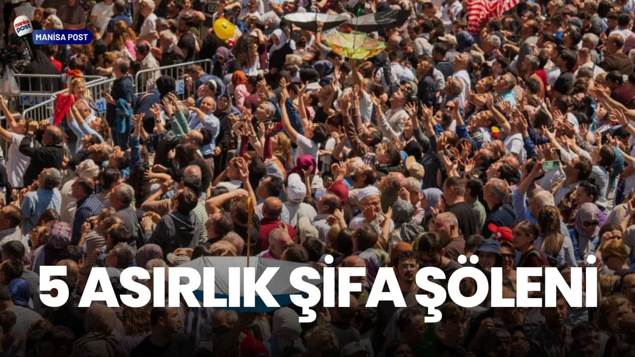 Manisa’da 5 Asırlık Şifa Şöleni: 10 Ton Mesir Macunu On Binlere Saçıldı!