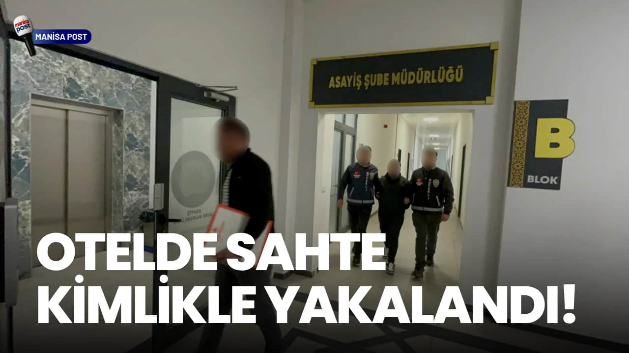 Kocaeli'den Çaldığı Pikapla Manisa'ya Kaçtı: Otelde Sahte Kimlikle Yakalandı!