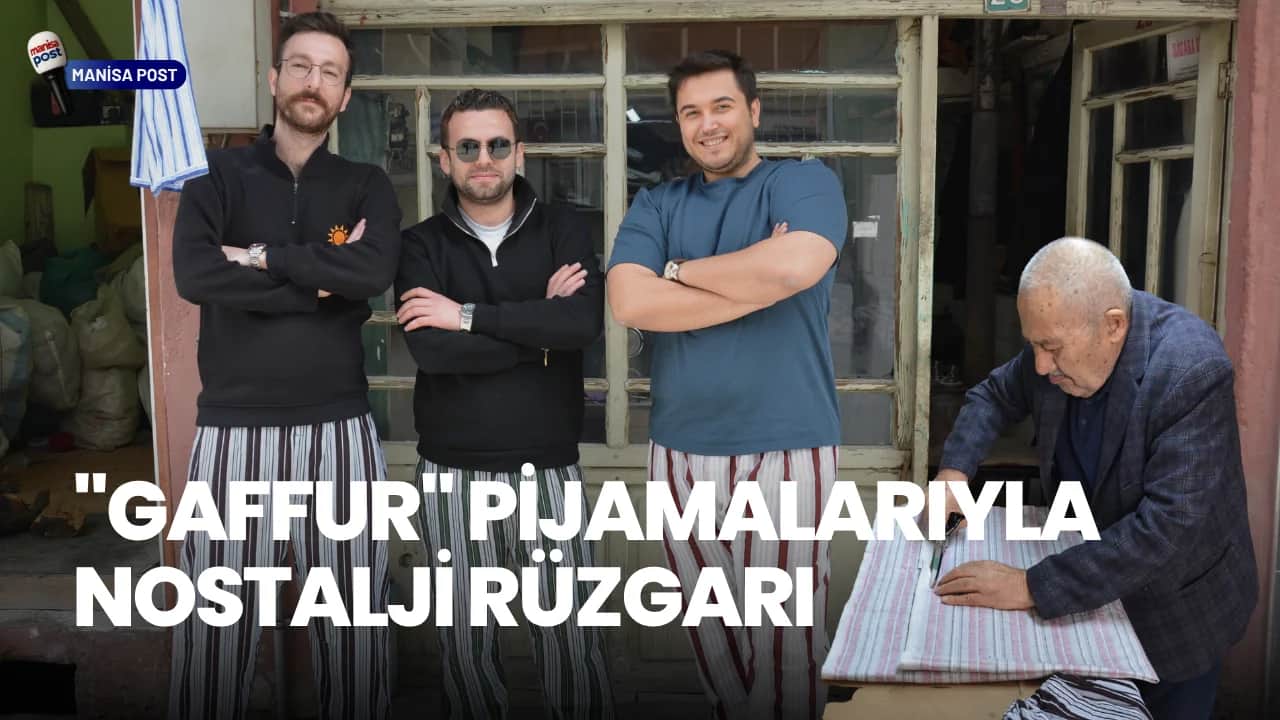 Pijamaları Giyip Geçmişe Yolculuk Yaptılar: Manisalı Doktorlardan 60 Yıllık Terziye Vefa