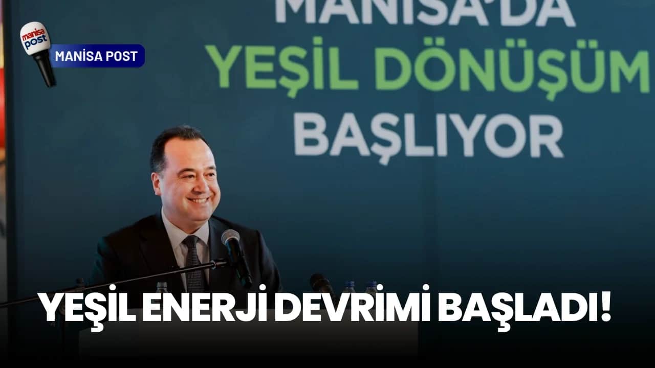 Manisa’da Yeşil Enerji Devrimi Başladı: Manisa Enerji AŞ Kuruldu! Başkan Dutlulu’dan %10 İndirim Müjdesi