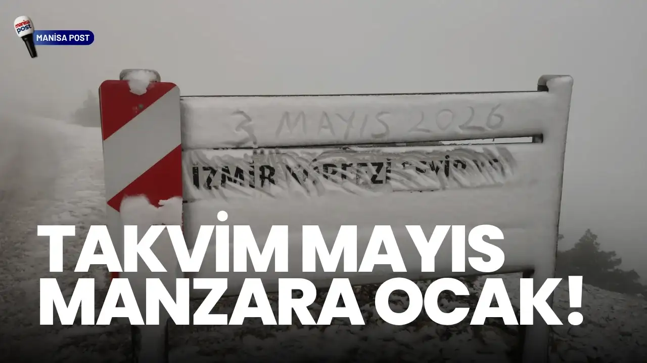 Mayıs Ayında Kış Geri Döndü: Spil Dağı Milli Parkı Beyaza Büründü!