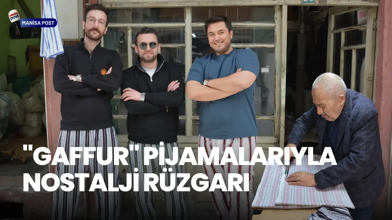 Pijamaları Giyip Geçmişe Yolculuk Yaptılar: Manisalı Doktorlardan 60 Yıllık Terziye Vefa