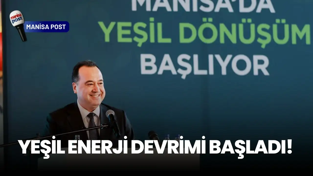 Manisa’da Yeşil Enerji Devrimi Başladı: Manisa Enerji AŞ Kuruldu! Başkan Dutlulu’dan %10 İndirim Müjdesi