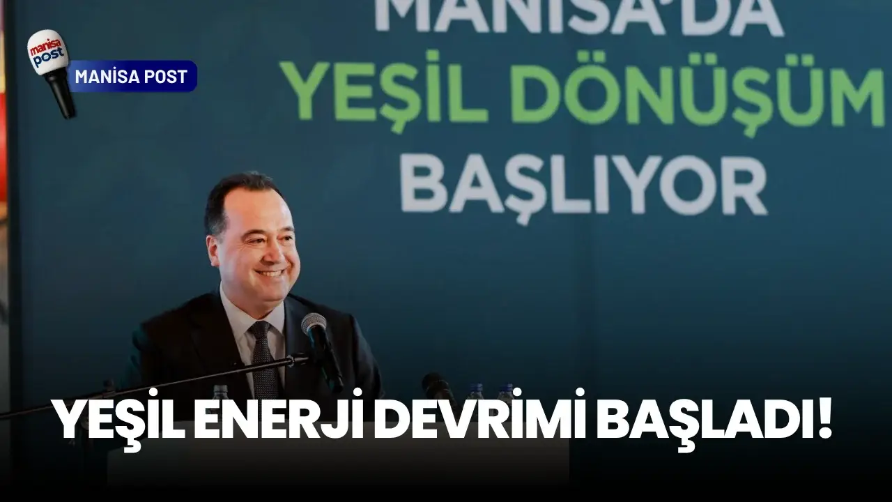 Manisa’da Yeşil Enerji Devrimi Başladı: Manisa Enerji AŞ Kuruldu! Başkan Dutlulu’dan %10 İndirim Müjdesi