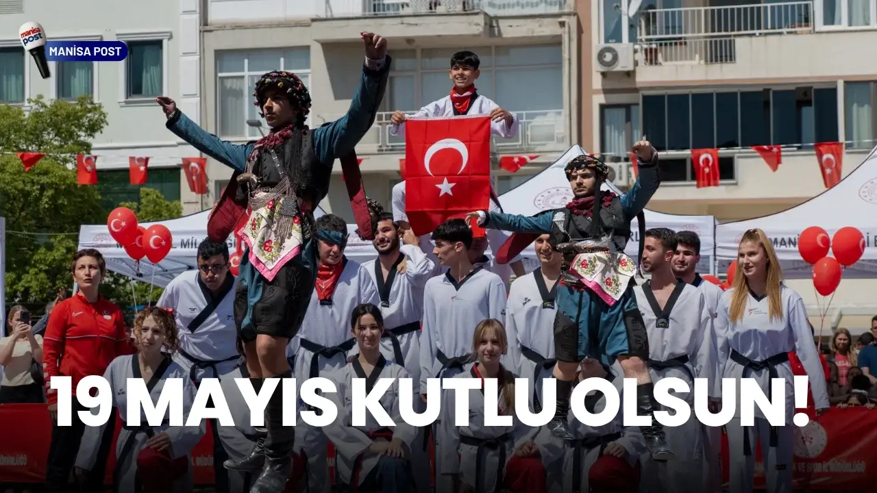 Manisa’da 19 Mayıs Coşkusu: Genç Sporcuların Gösterileri Nefes Kesti
